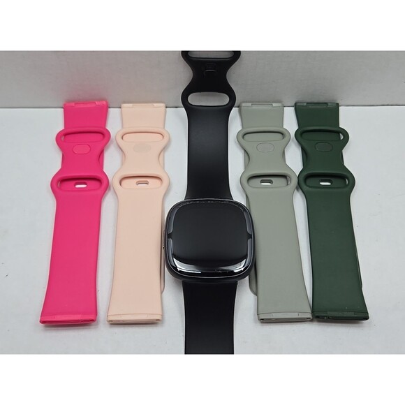 Fitbit Sense 2 FB521 Smartwatch Tested Works Heart Rate SpO2 Sleep - No Charger - Picture 11 of 11